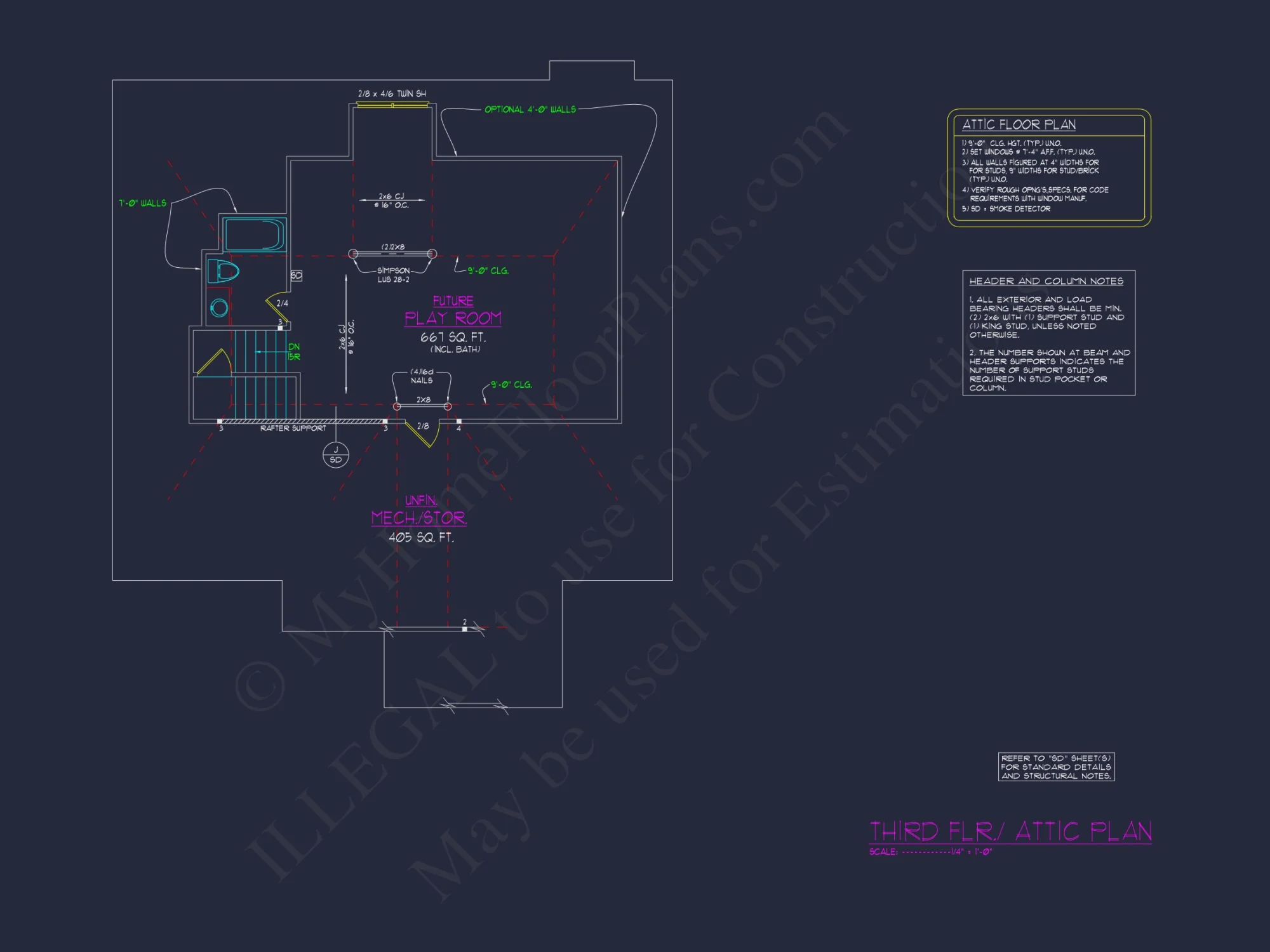Spacious 5-Bedroom house Plan with Stunning Floor Designs