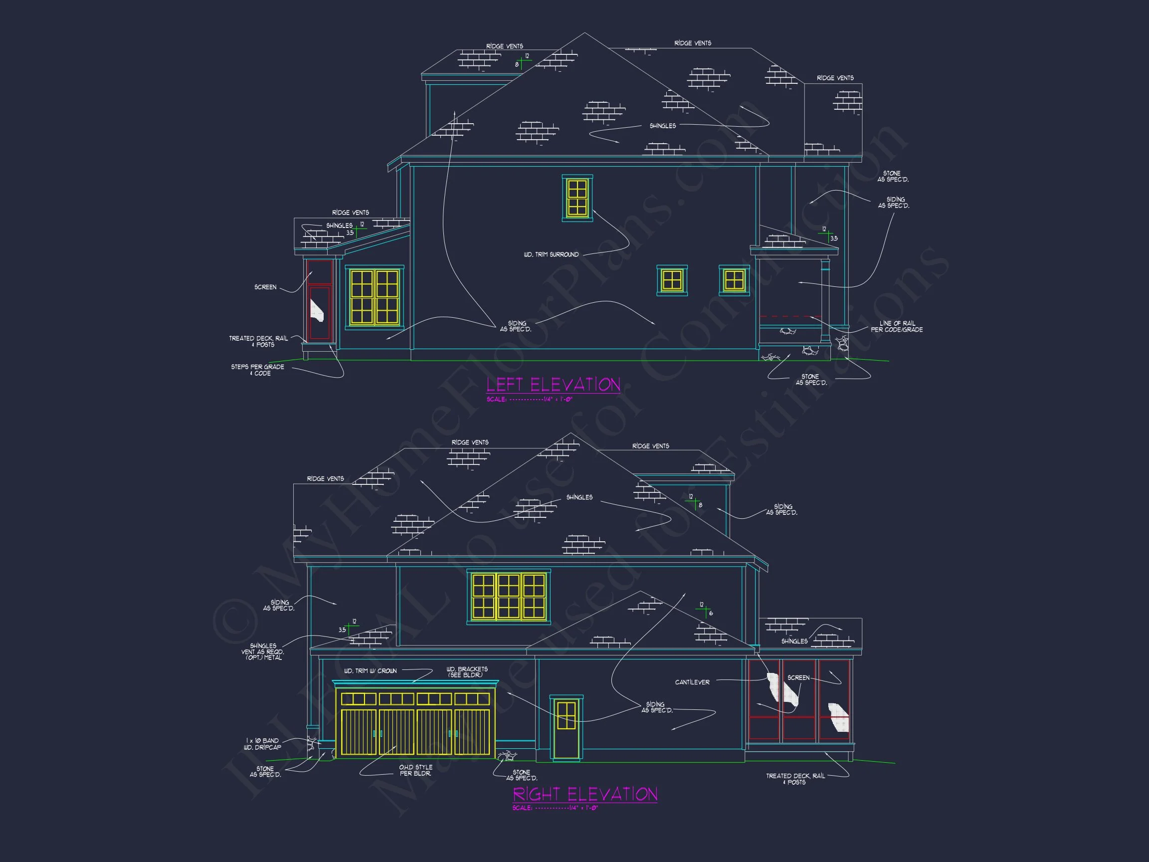 Spacious 5-Bedroom house Plan with Stunning Floor Designs