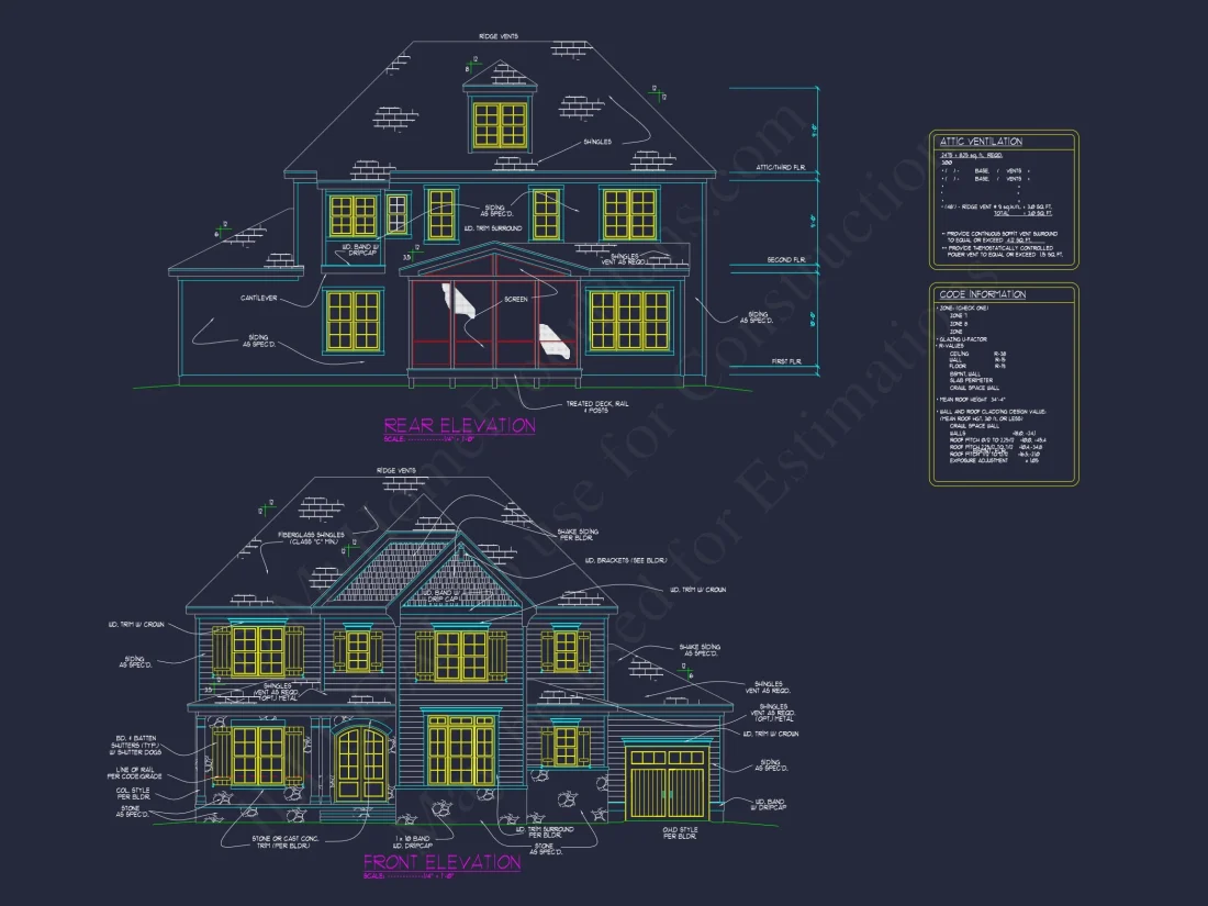 Spacious 5-Bedroom house Plan with Stunning Floor Designs