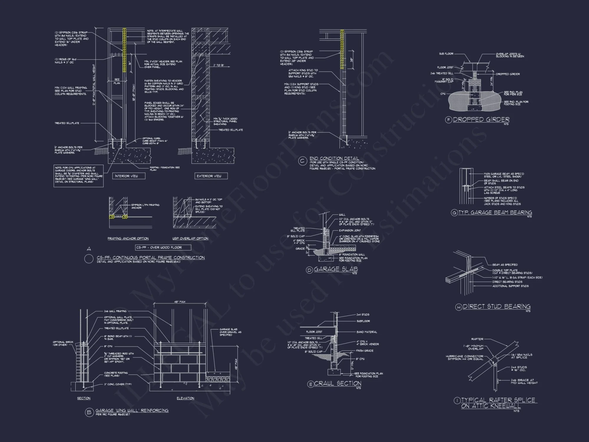 Spacious house Plan with Detailed CAD Floor Plan