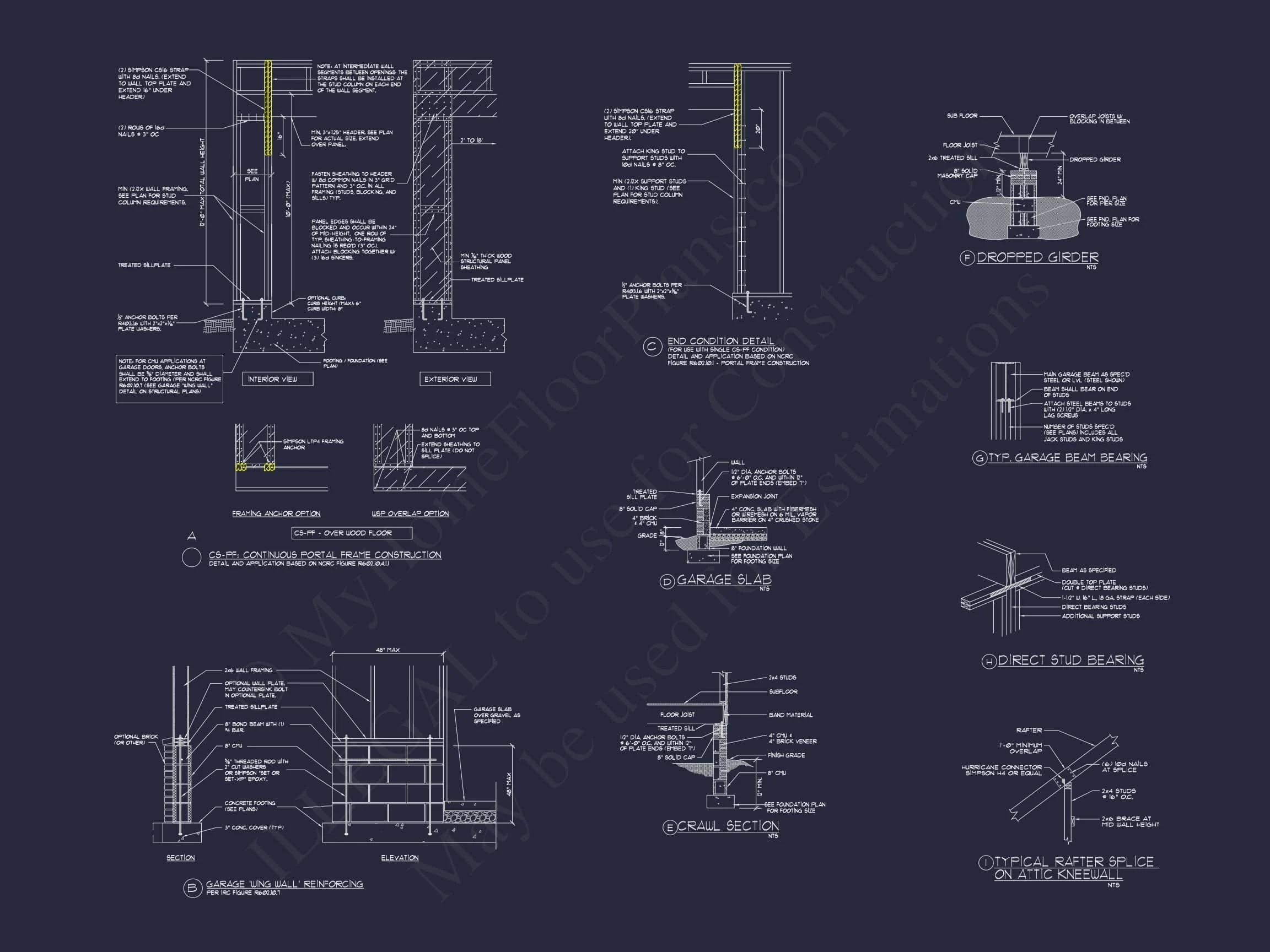 Spacious house Plan with Detailed CAD Floor Plan