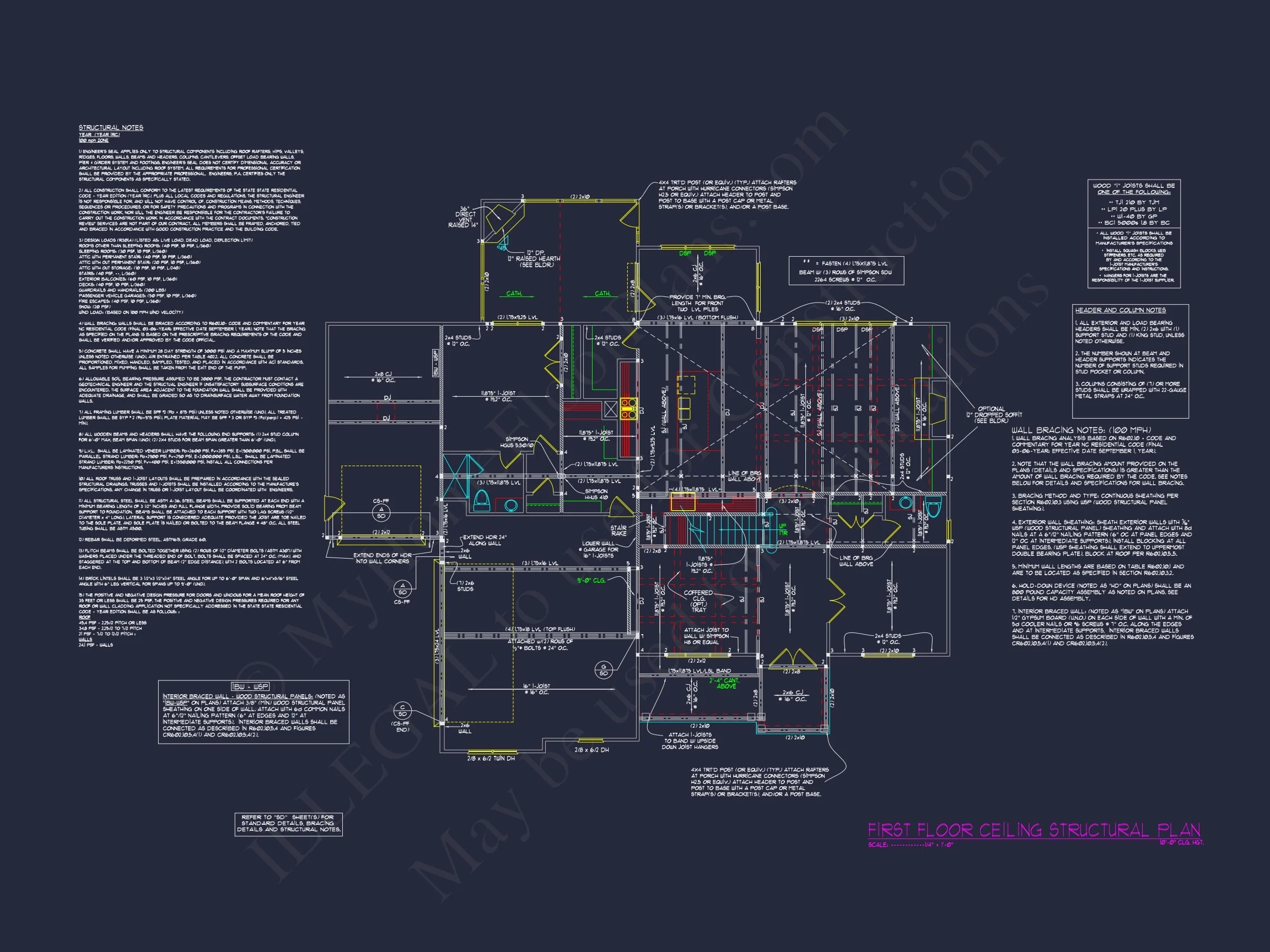 Spacious house Plan with Detailed CAD Floor Plan