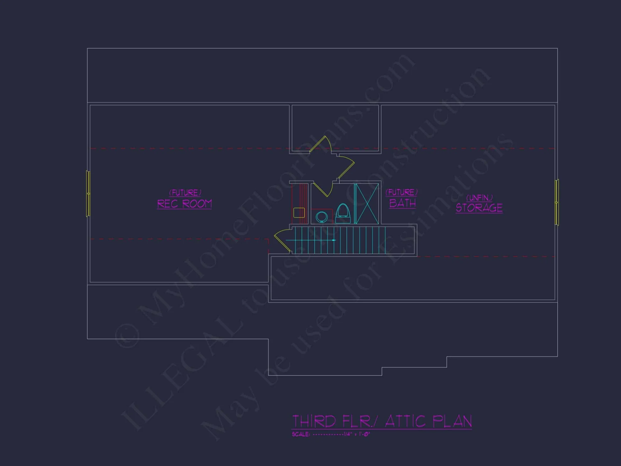Spacious house Plan with Detailed CAD Floor Plan