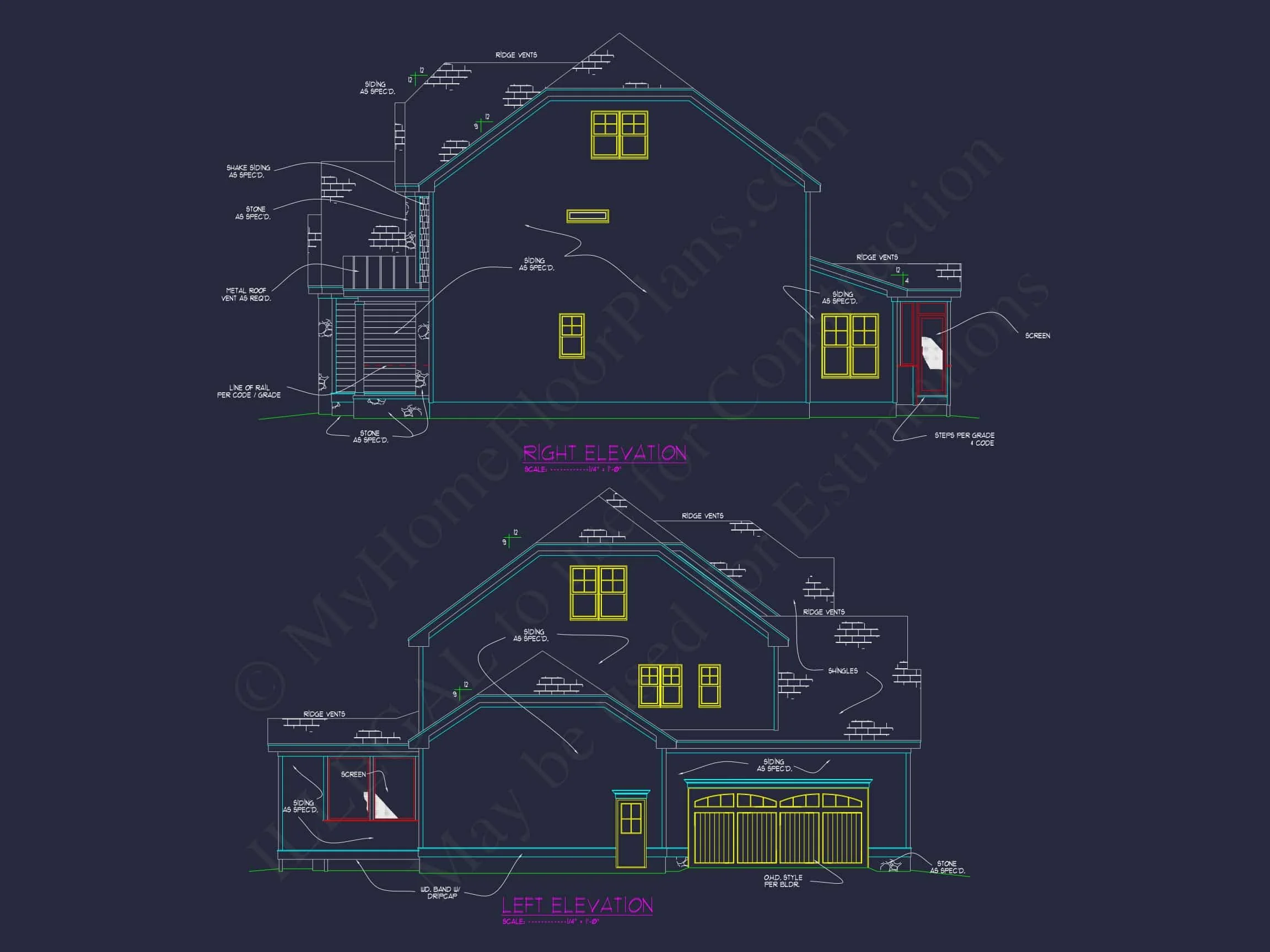 Spacious house Plan with Detailed CAD Floor Plan