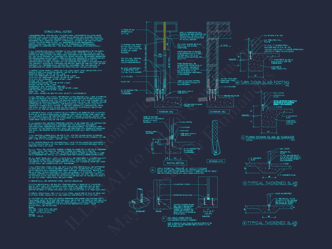 Modern Craftsman house Plan with Flexible Floor Designs and CAD Blueprint