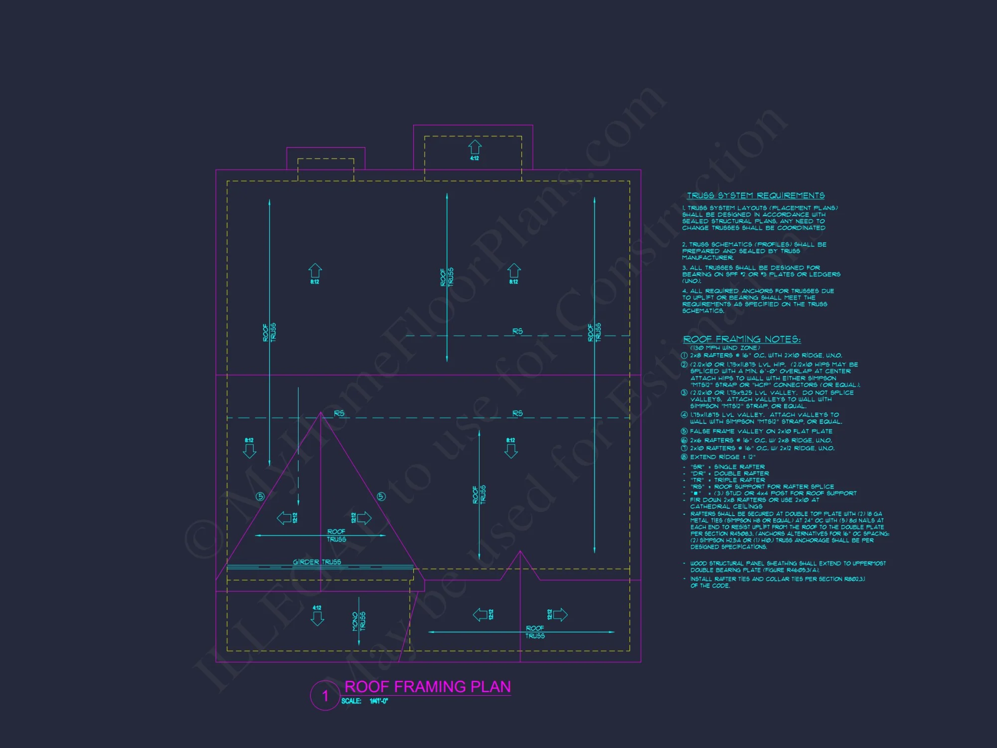 Modern Craftsman house Plan with Flexible Floor Designs and CAD Blueprint