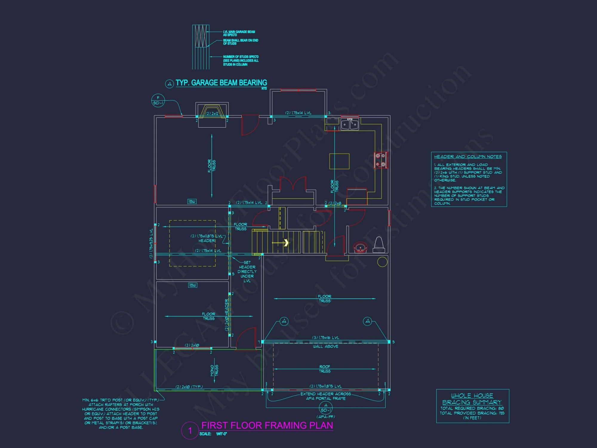 Modern Craftsman house Plan with Flexible Floor Designs and CAD Blueprint