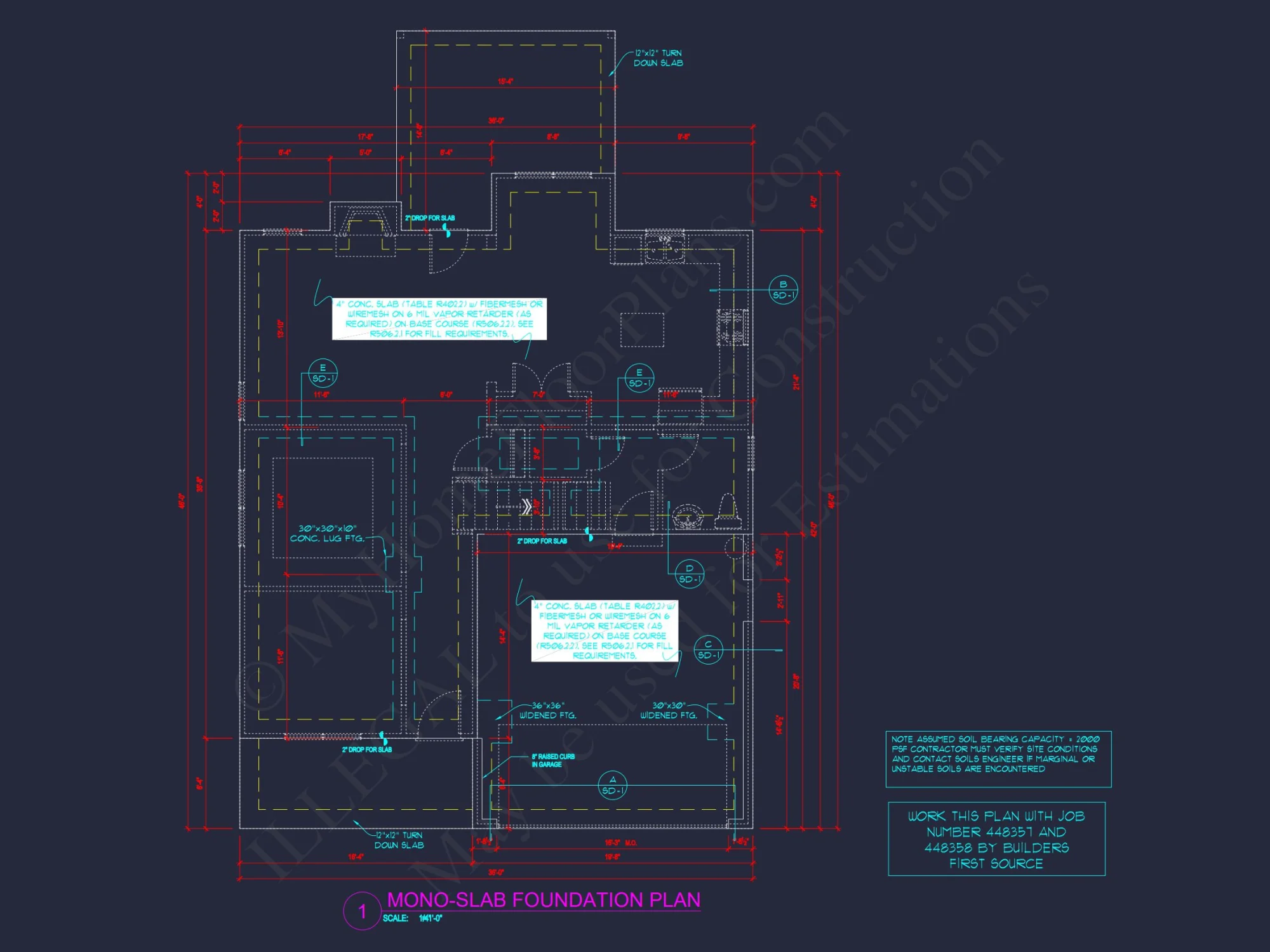 Modern Craftsman house Plan with Flexible Floor Designs and CAD Blueprint