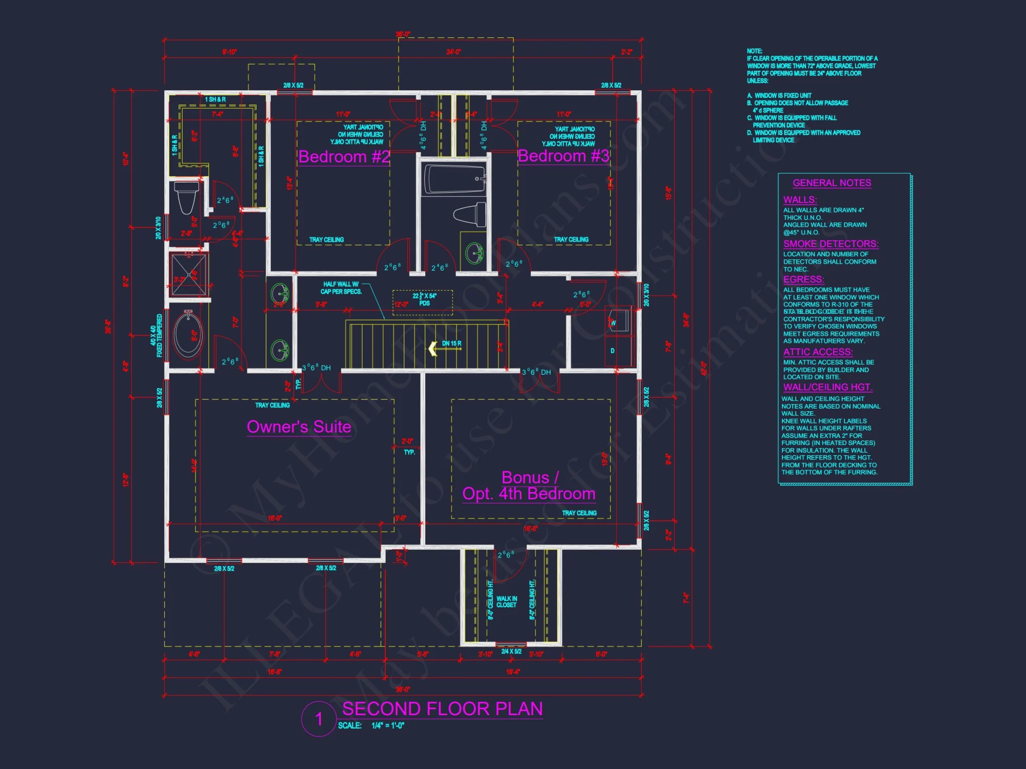 Modern Craftsman house Plan with Flexible Floor Designs and CAD Blueprint