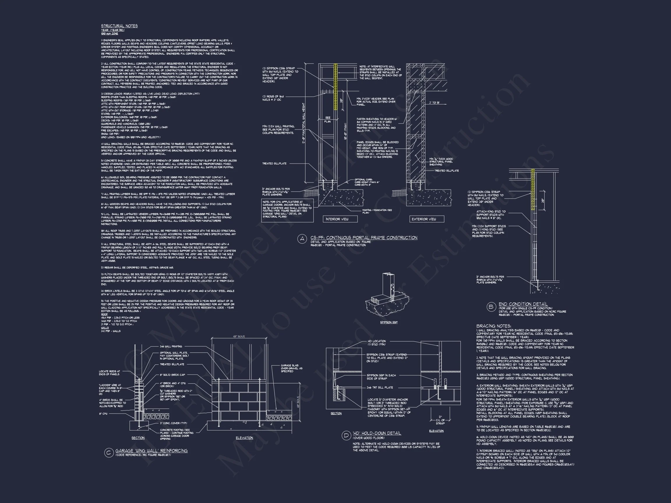 15-1110 HOUSE PLAN - Modern Contemporary Home Plan – 4-Bed, 5-Bath, 4,693 SF 45 Luxury Modern house Plan with Spacious Floor Plan & CAD Designs
