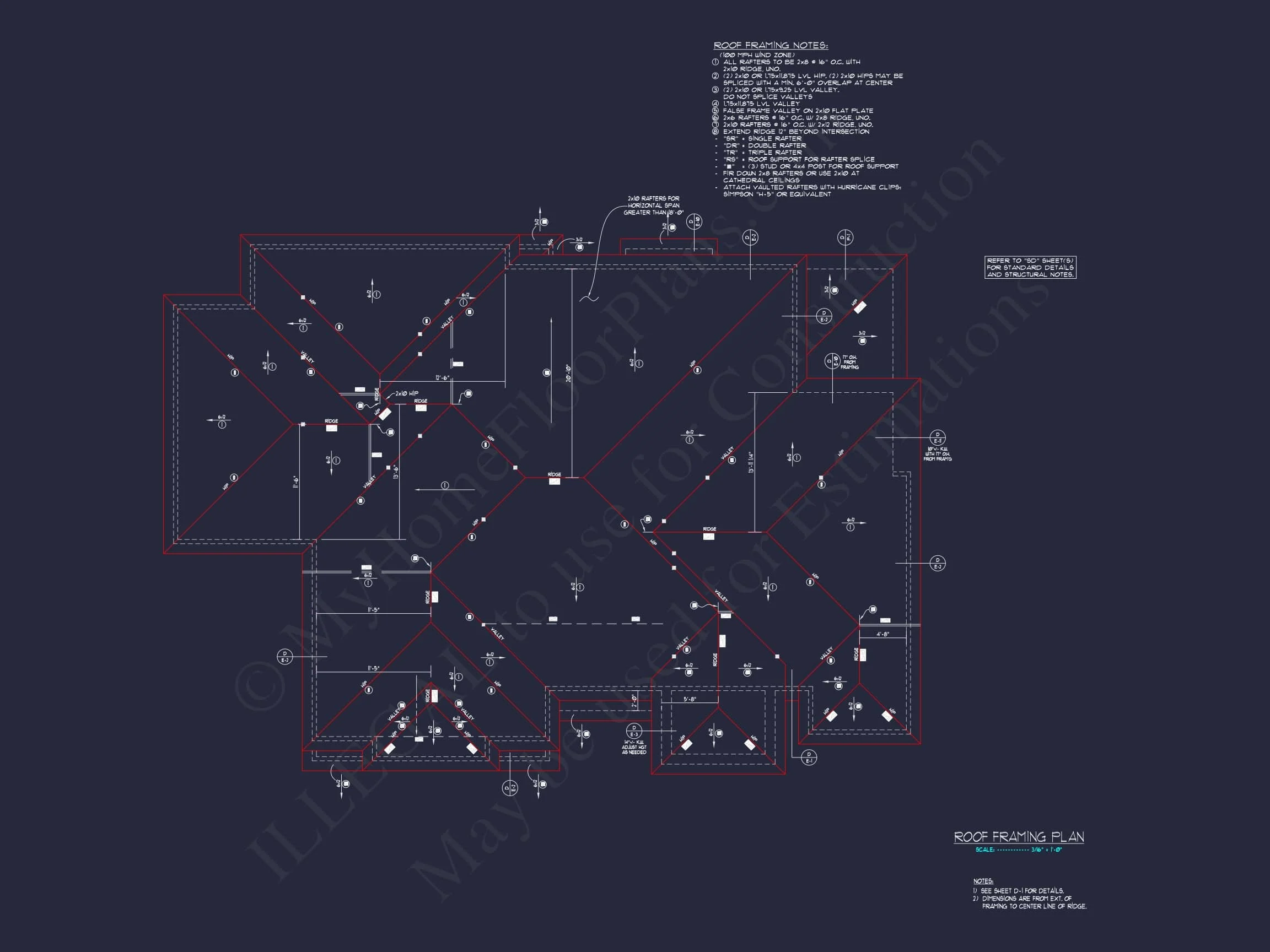 15-1110 HOUSE PLAN - Modern Contemporary Home Plan – 4-Bed, 5-Bath, 4,693 SF 44 Luxury Modern house Plan with Spacious Floor Plan & CAD Designs