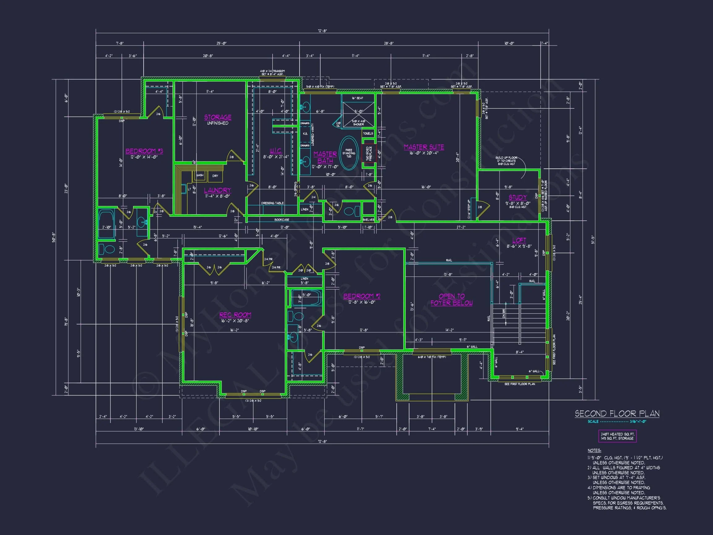 15-1110 HOUSE PLAN - Modern Contemporary Home Plan – 4-Bed, 5-Bath, 4,693 SF 40 Luxury Modern house Plan with Spacious Floor Plan & CAD Designs