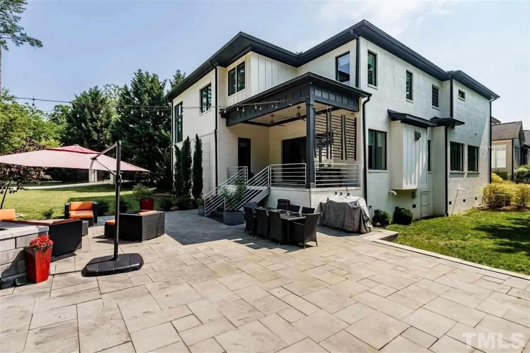 15-1110 HOUSE PLAN - Modern Contemporary Home Plan – 4-Bed, 5-Bath, 4,693 SF 4 Luxury Modern house Plan with Spacious Floor Plan & CAD Designs