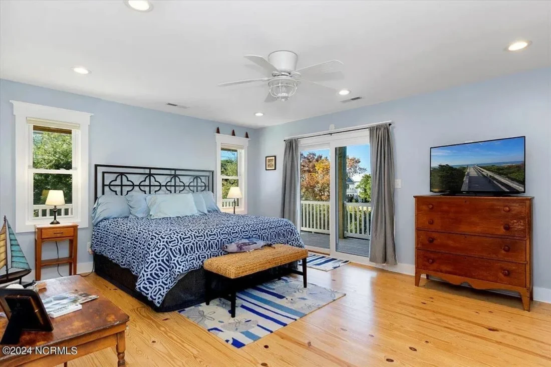 Beach house Architectural Floor Plan with Wrap Around Porch