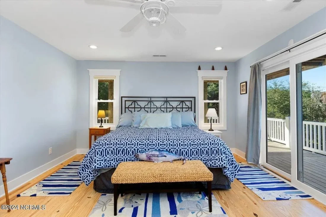 Beach house Architectural Floor Plan with Wrap Around Porch