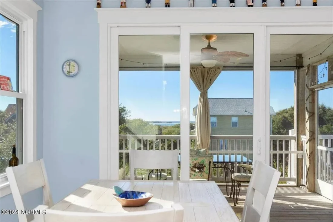 Beach house Architectural Floor Plan with Wrap Around Porch