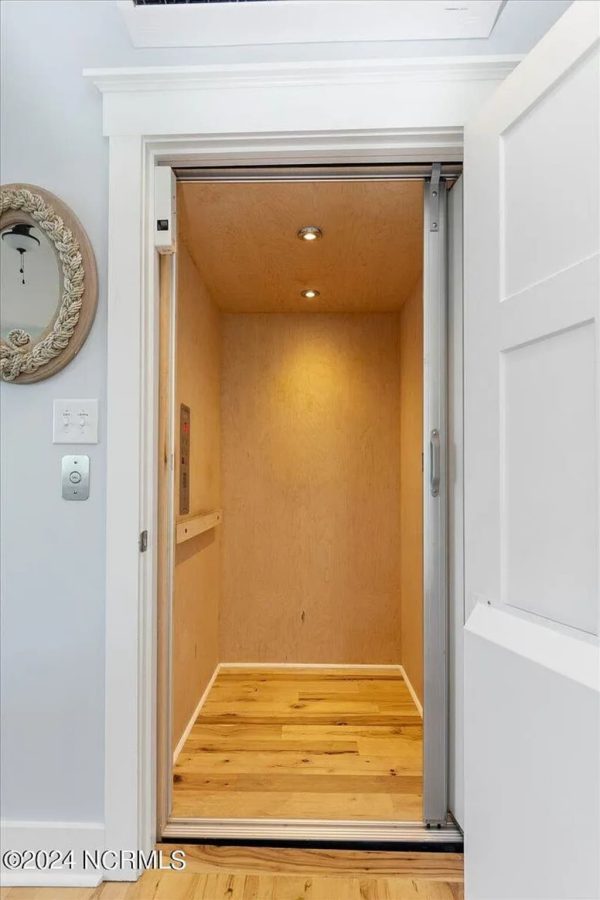 Beach house Architectural Floor Plan with Wrap Around Porch