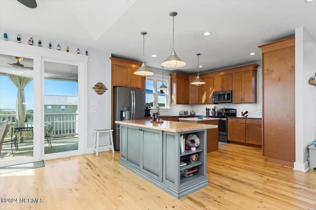 Beach house Architectural Floor Plan with Wrap Around Porch