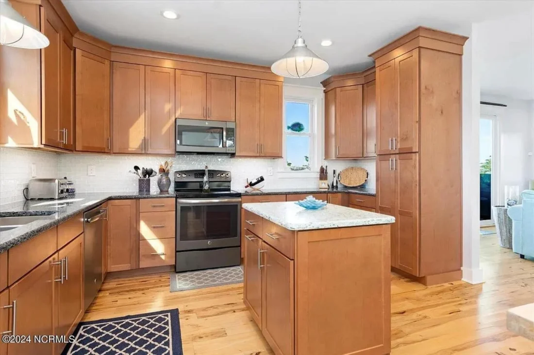 Beach house Architectural Floor Plan with Wrap Around Porch