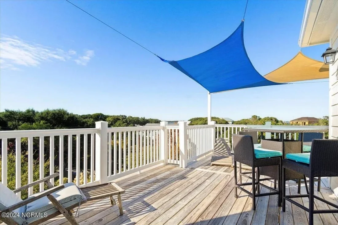 Beach house Architectural Floor Plan with Wrap Around Porch