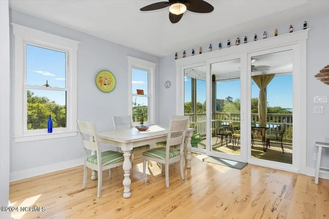 Beach house Architectural Floor Plan with Wrap Around Porch