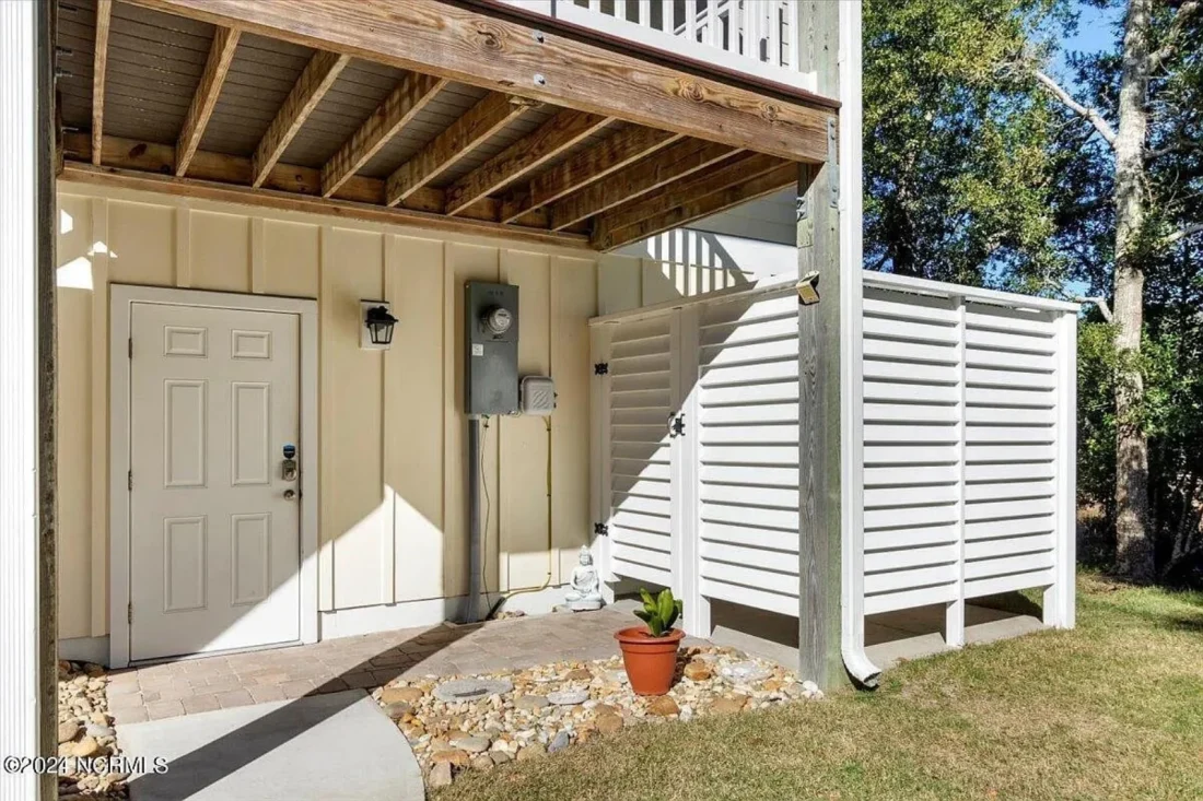 Beach house Architectural Floor Plan with Wrap Around Porch