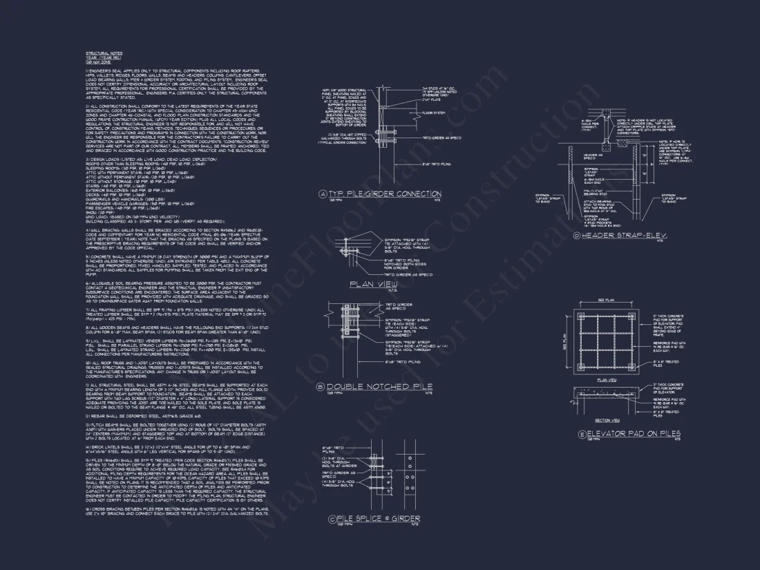 Modern Beach house Plan with Stunning CAD Designs