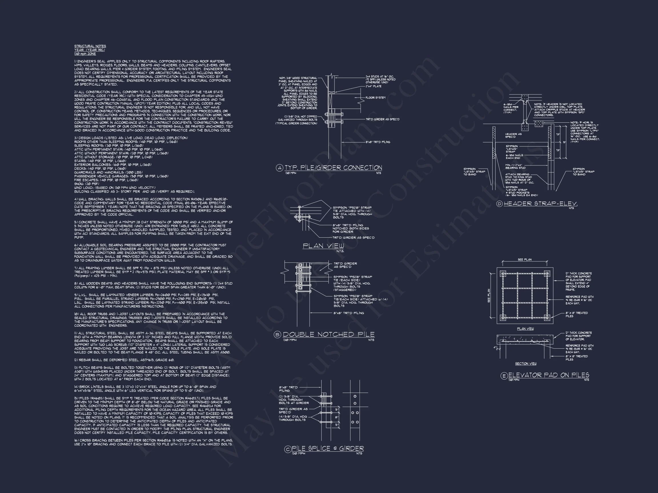 Modern Beach house Plan with Stunning CAD Designs