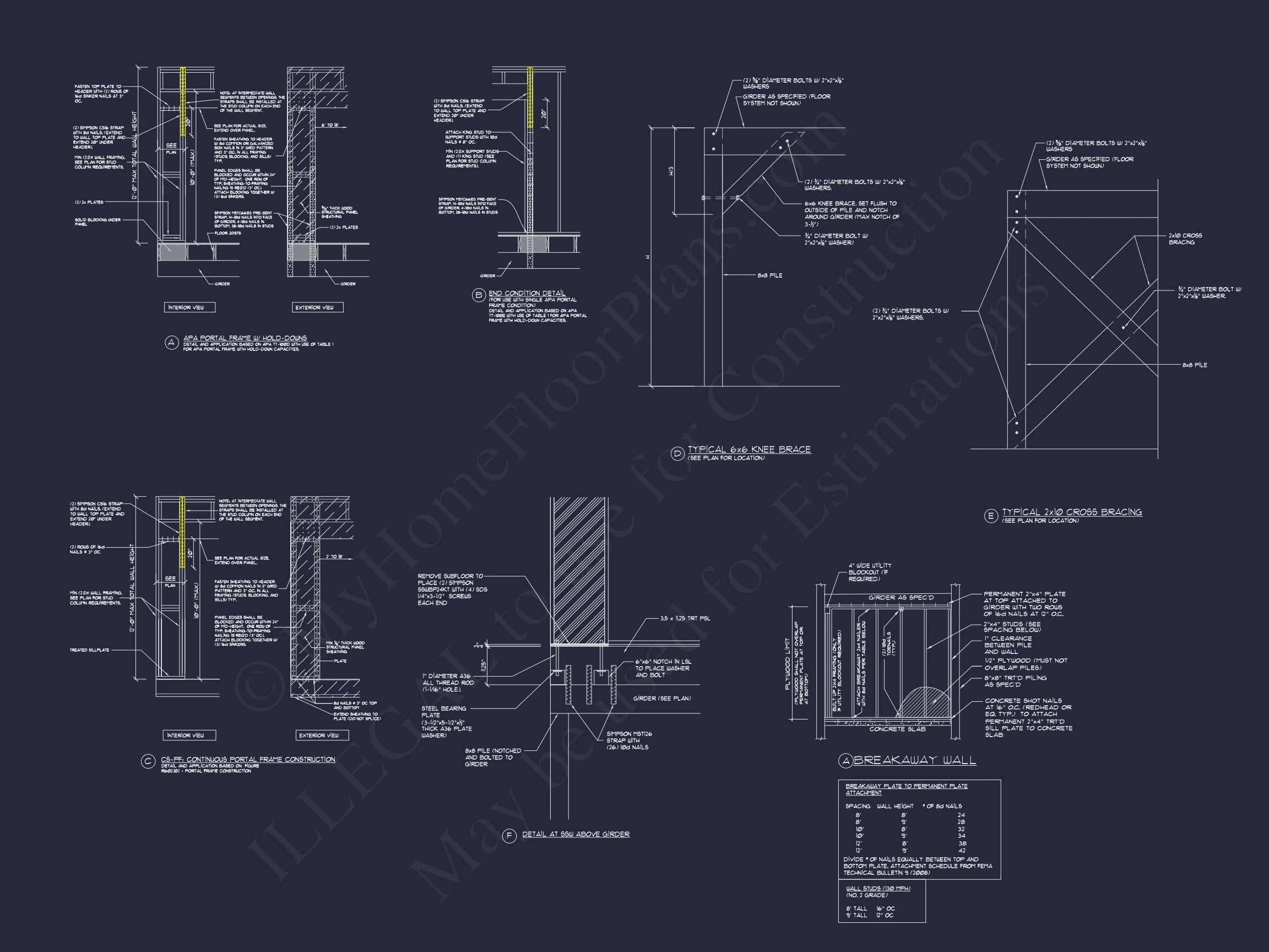 Modern Beach house Plan with Stunning CAD Designs