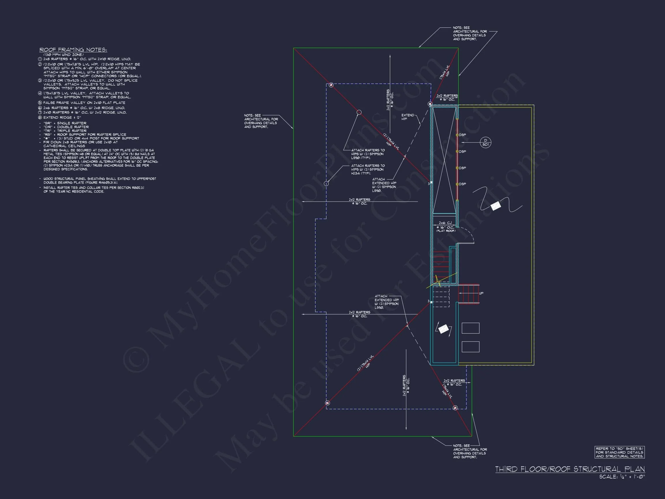 Modern Beach house Plan with Stunning CAD Designs