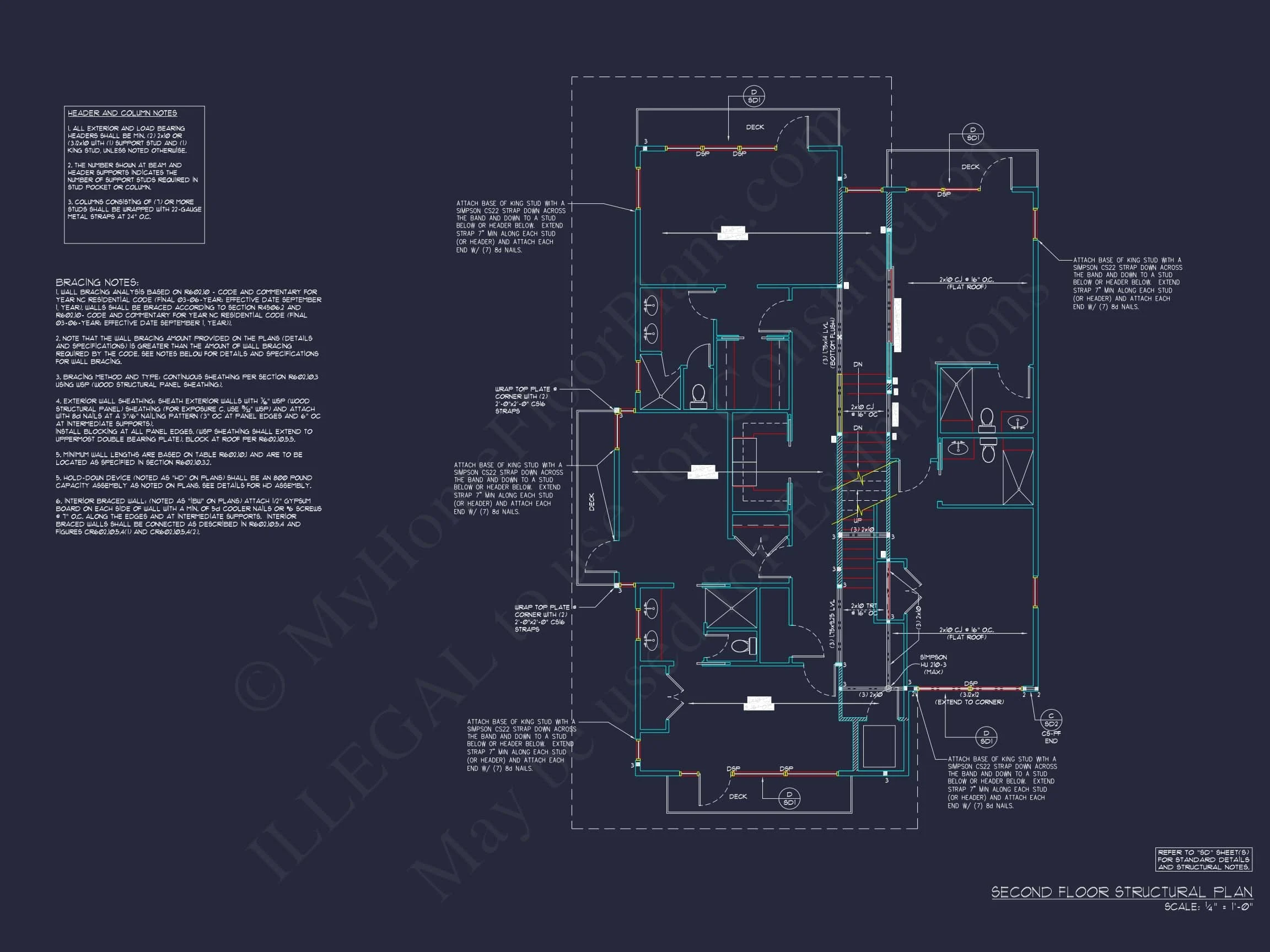 Modern Beach house Plan with Stunning CAD Designs