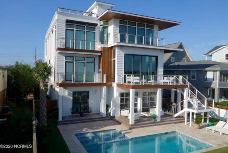 Modern Beach house Plan with Stunning CAD Designs