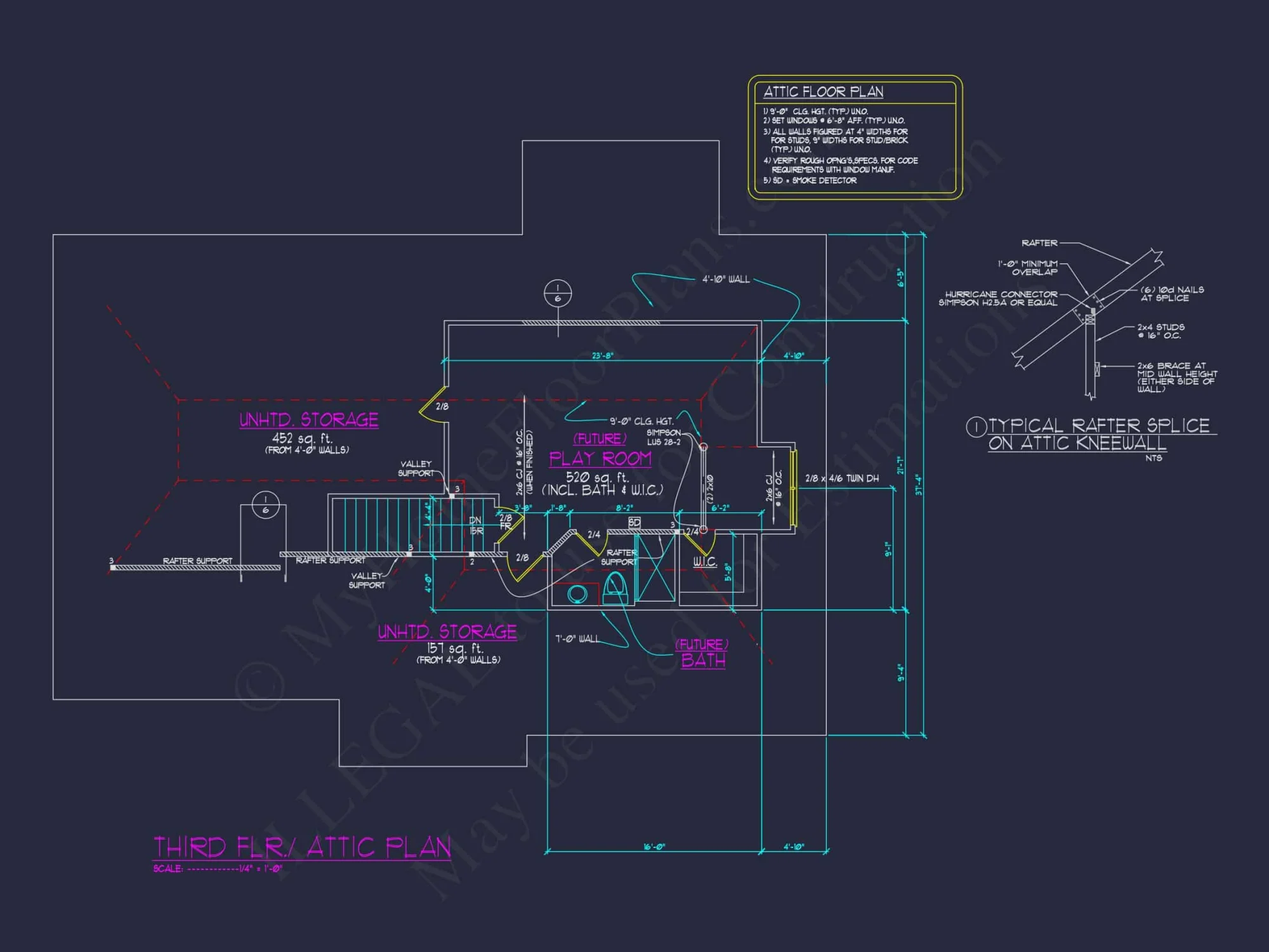 Luxury house Plan with 5 Bedrooms and Detailed CAD Designs