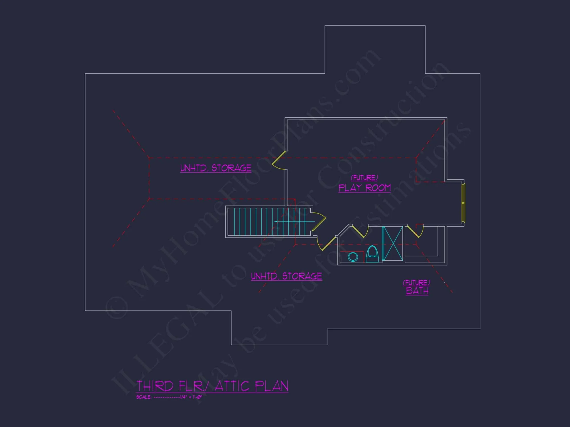 Luxury house Plan with 5 Bedrooms and Detailed CAD Designs