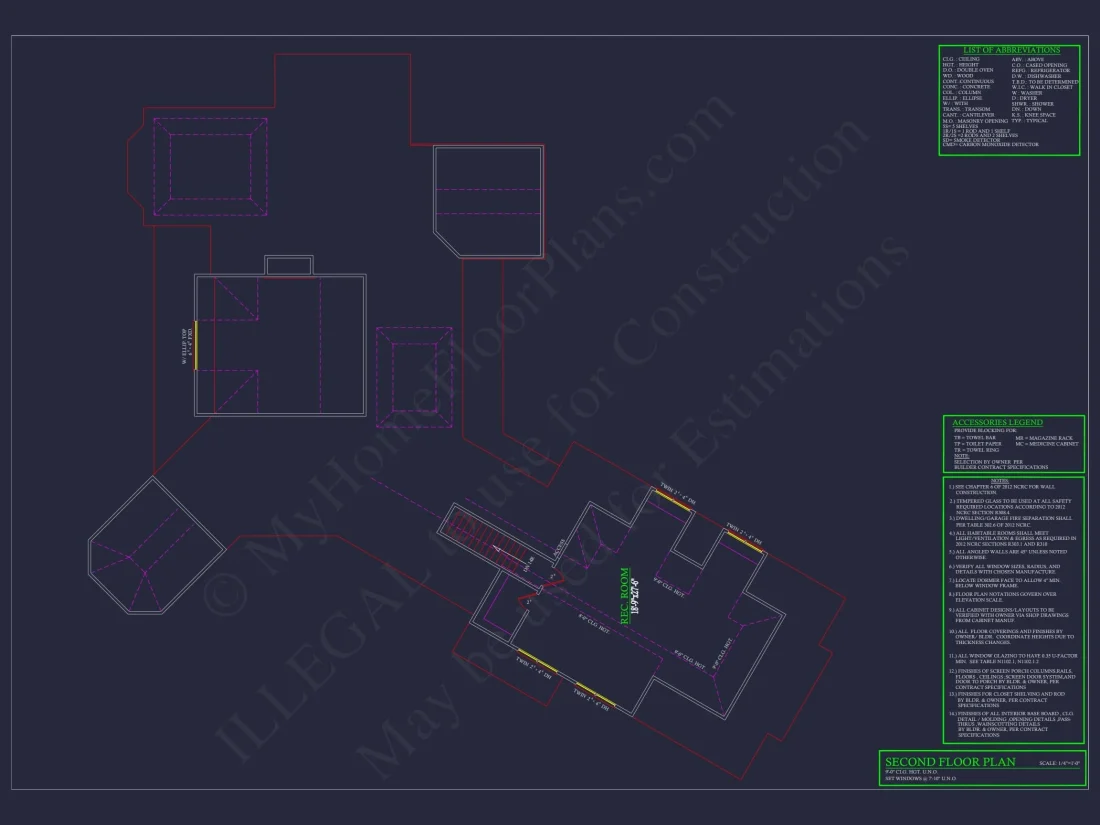 Premium house Plan with 2-Story CAD Blueprints & Designs