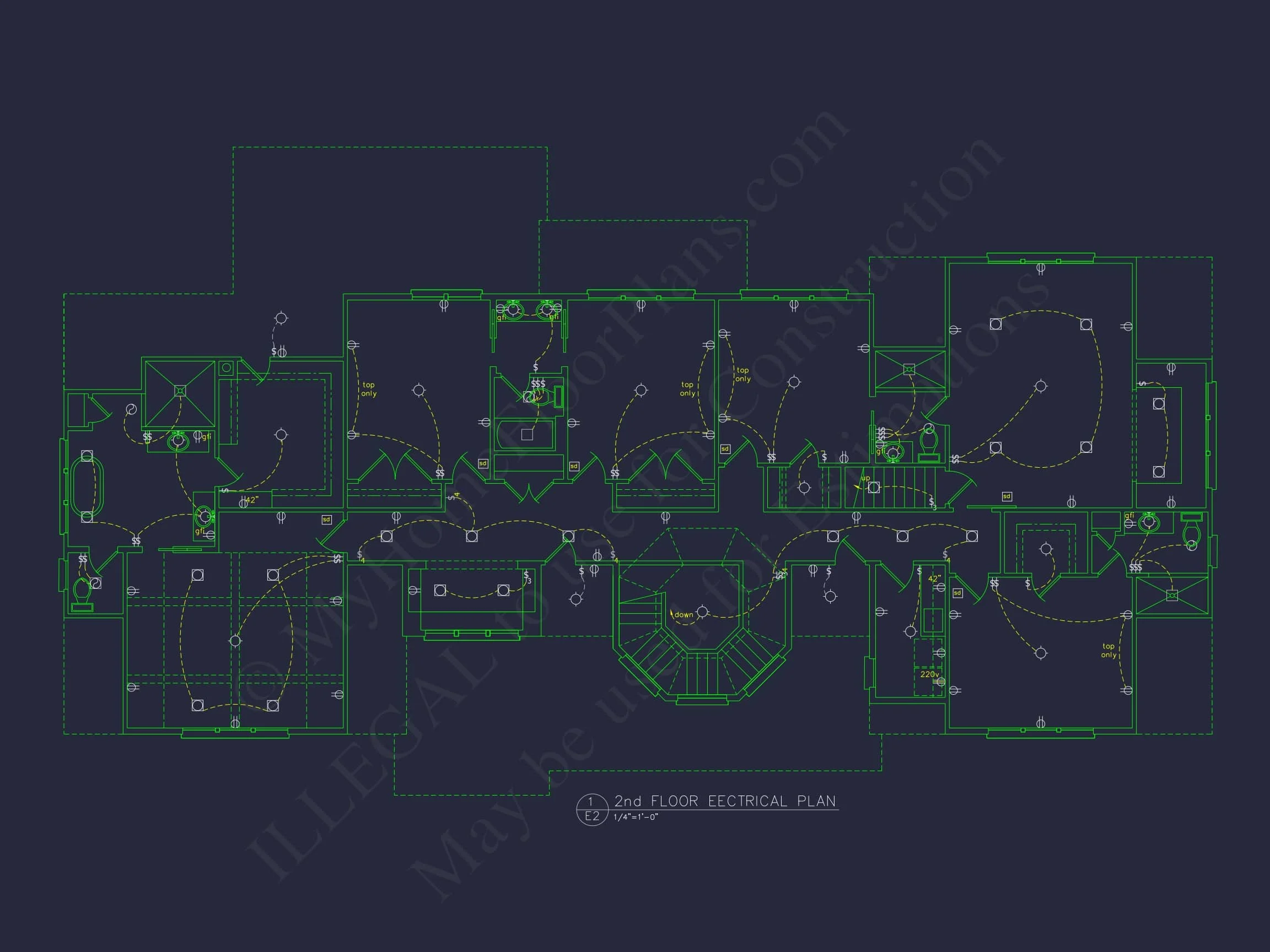 14-2016 HOUSE PLAN - Shingle Style 2-Story House Plan, 6 Bed, 4693 Sq Ft Floor Plan 11 Shingle Style 2-Story house Plan, 6 Bed, 4693 Sq Ft Floor Plan