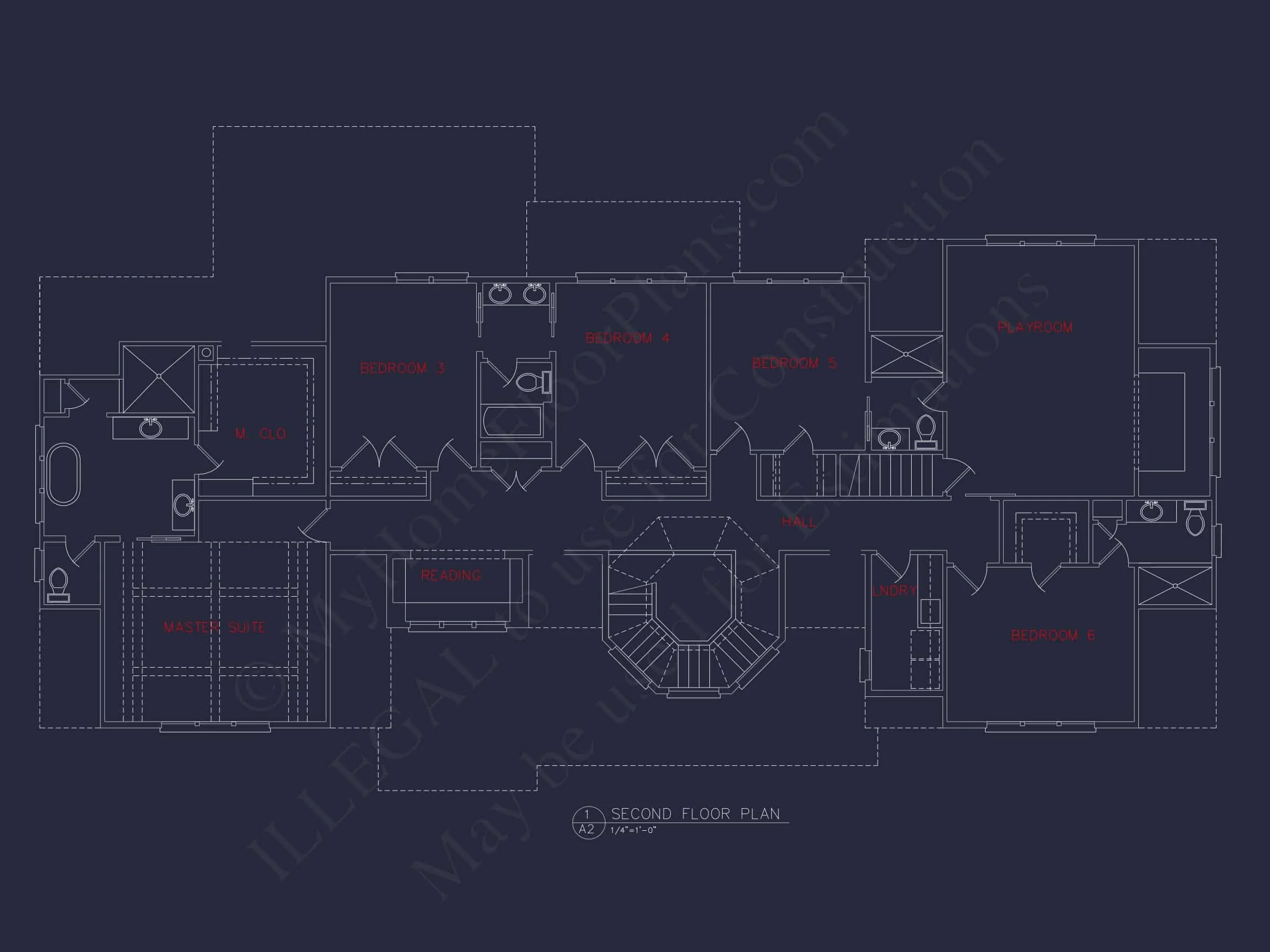 14-2016 HOUSE PLAN - Shingle Style 2-Story House Plan, 6 Bed, 4693 Sq Ft Floor Plan 7 Shingle Style 2-Story house Plan, 6 Bed, 4693 Sq Ft Floor Plan