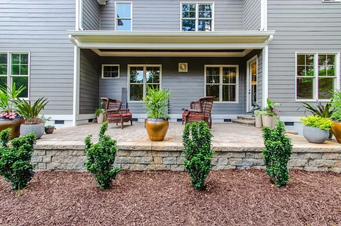 Modern Floor Plan with CAD Designs for 2-Story house Blueprints