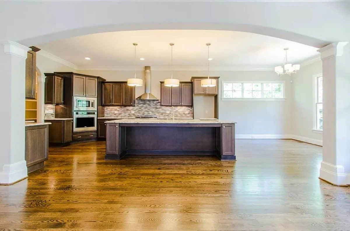 14-1991 HOUSE PLAN - 4-Bed, 5-Bath, 4157 SF Modern Craftsman House Plan 11 Modern Floor Plan with CAD Designs for 2-Story house Blueprints