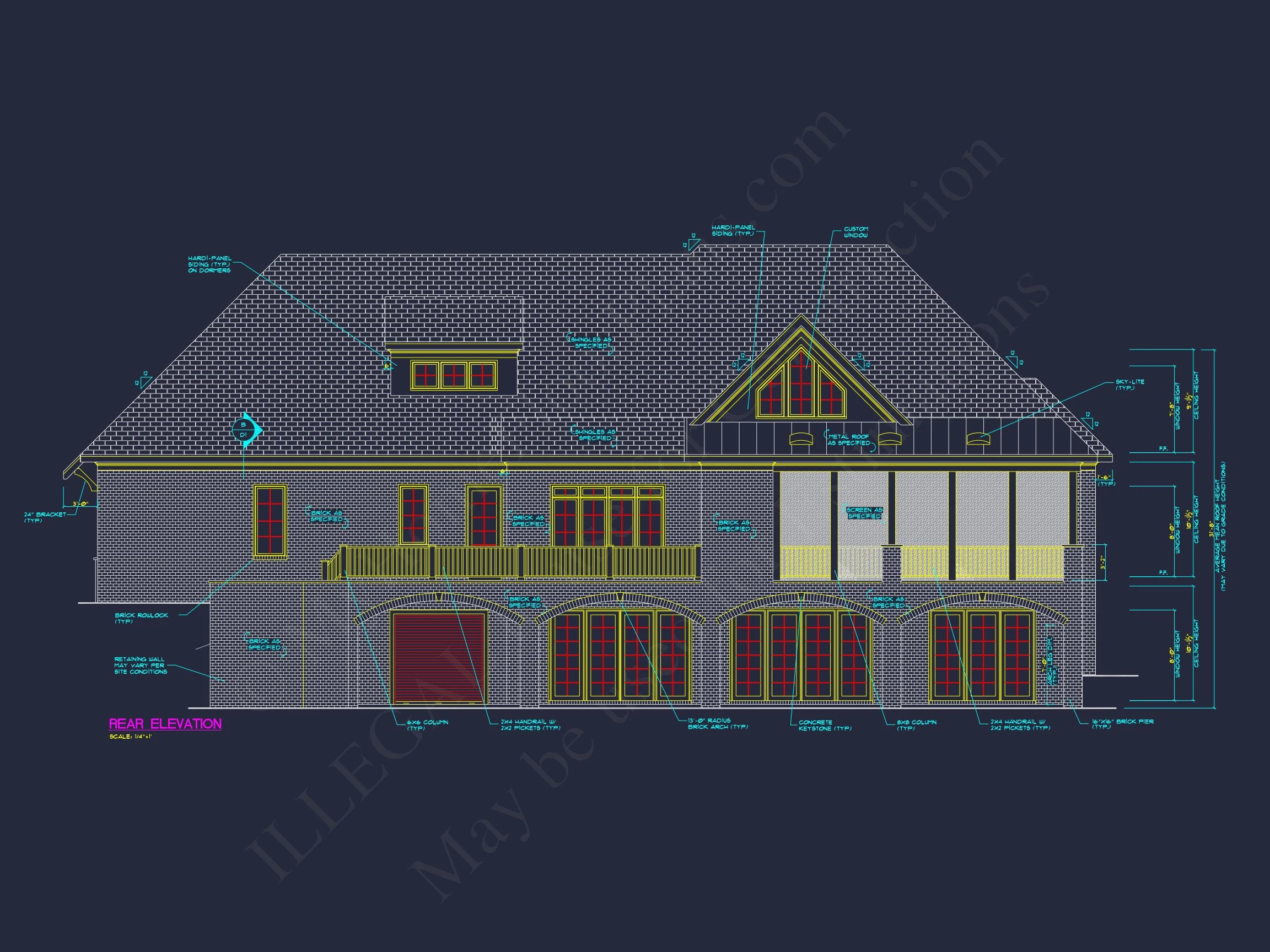 14-1916 HOUSE PLAN - Custom House Plan: Floor Plans, CAD Designs & Blueprints 5 Custom house Plan: Floor Plans, CAD Designs & Blueprints