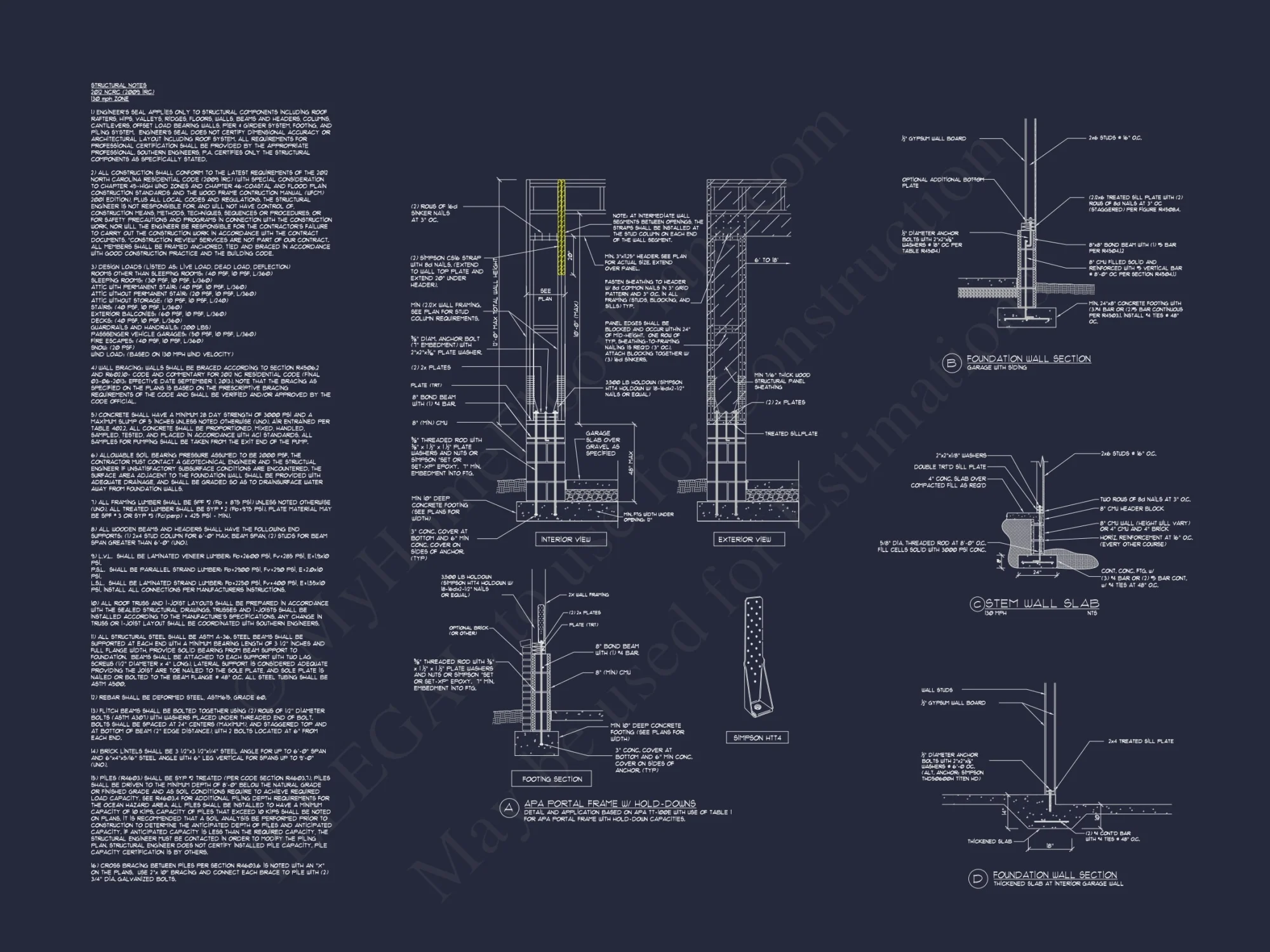 Modern house Designs: 3-Story Floor Plan with CAD Blueprint