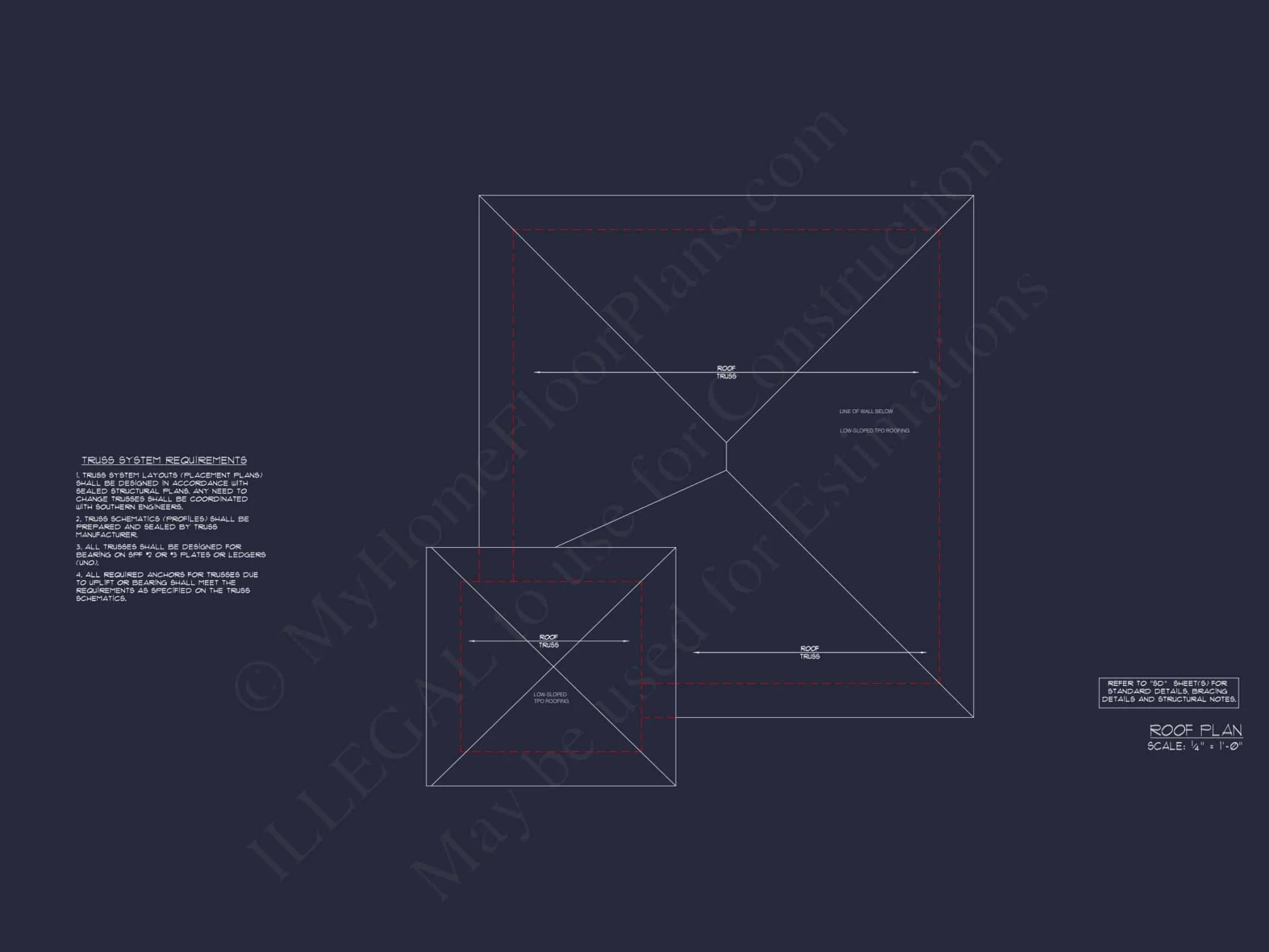 Modern house Designs: 3-Story Floor Plan with CAD Blueprint