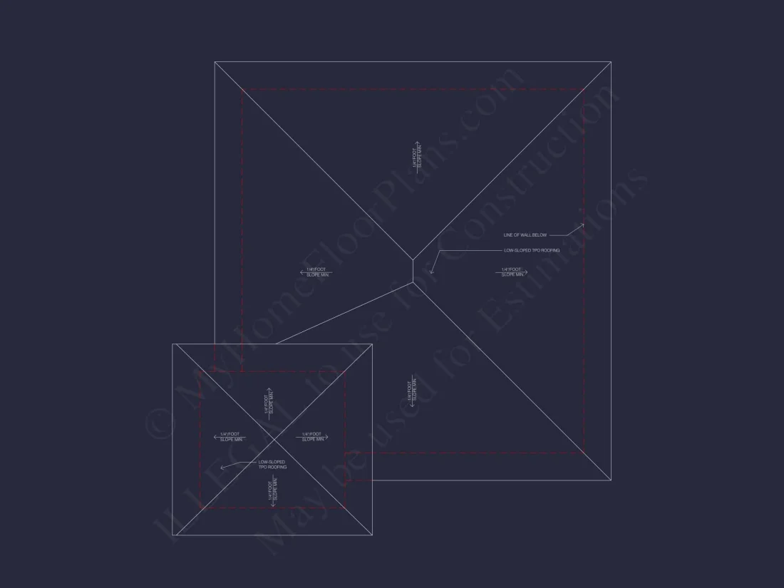 Modern house Designs: 3-Story Floor Plan with CAD Blueprint