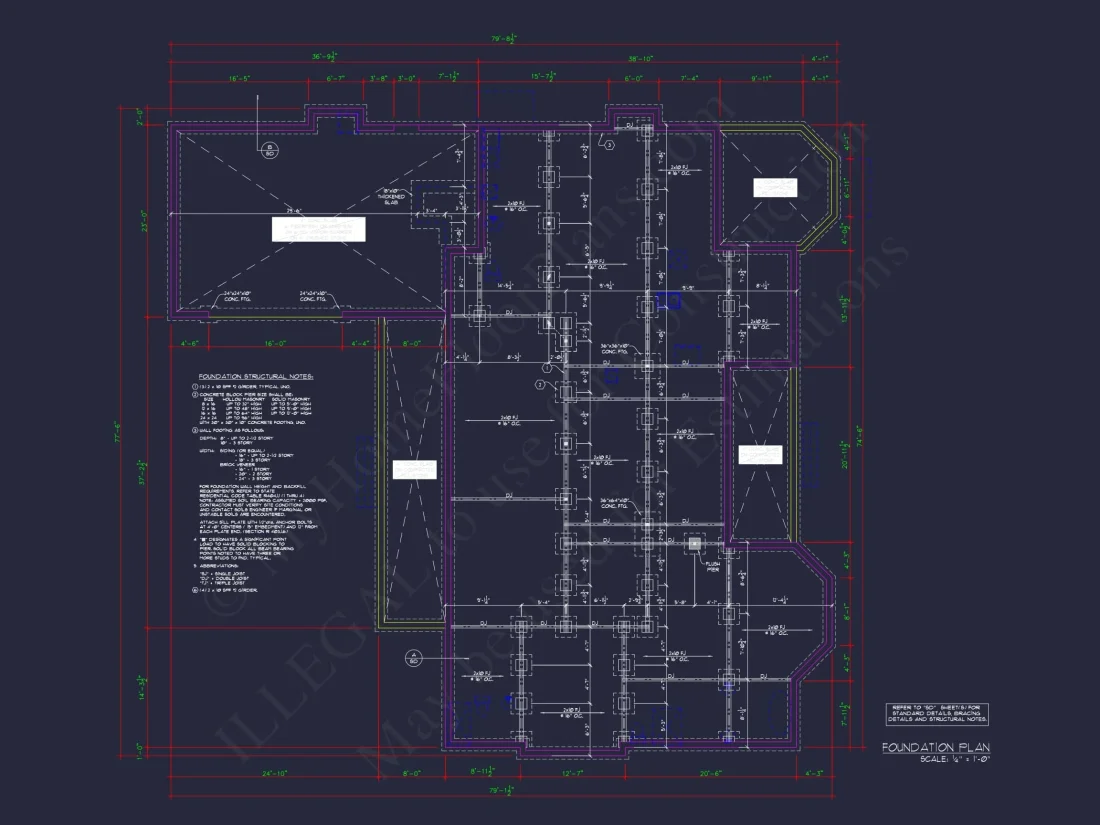Elegant 2-Story house Floor Plan with CAD Designs & Blueprints