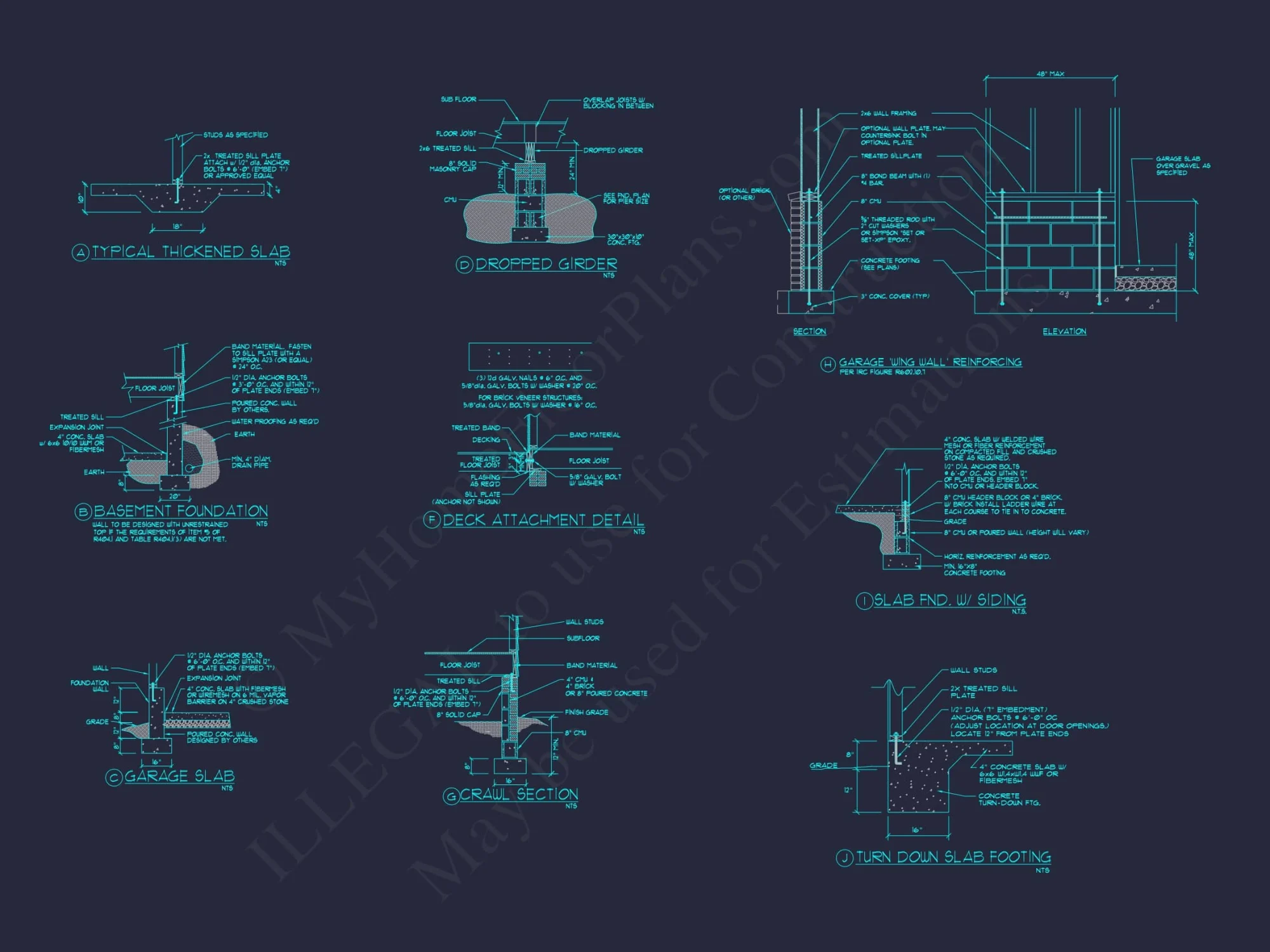 Luxury house Floor Plan with 4 Bedrooms, CAD Blueprint Designs