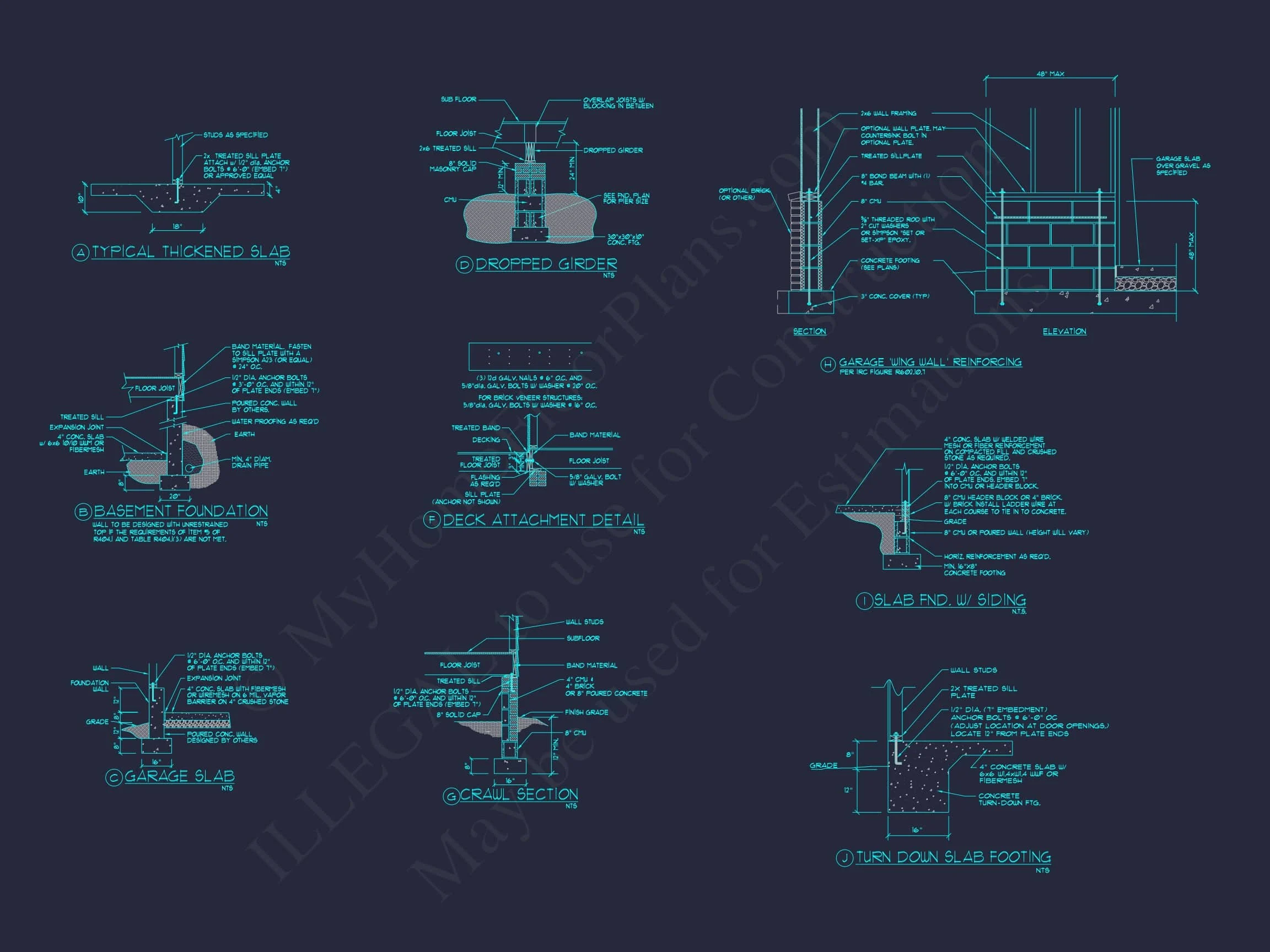 14-1808 HOUSE PLAN - Luxury House Floor Plan with 4 Bedrooms, CAD Blueprint Designs 16 Luxury house Floor Plan with 4 Bedrooms, CAD Blueprint Designs