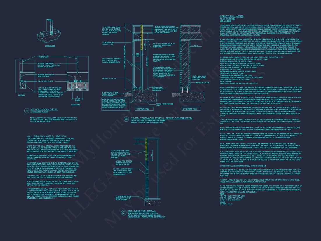 Luxury house Floor Plan with 4 Bedrooms, CAD Blueprint Designs