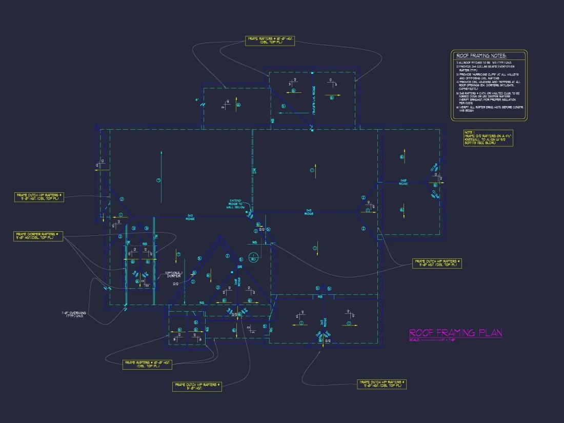 Modern house Plan with 3 Floors, CAD & Spacious Layout