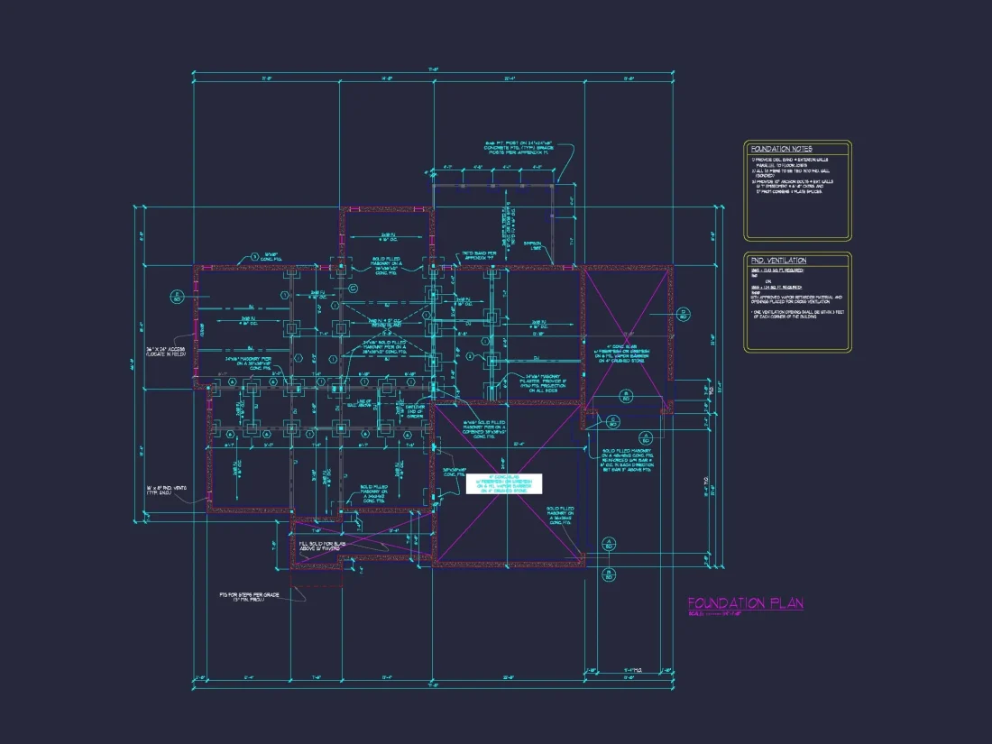 Modern house Plan with 3 Floors, CAD & Spacious Layout