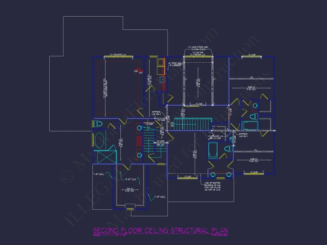 Mediterranean house Plan with 3 Floors and 4 Bedrooms